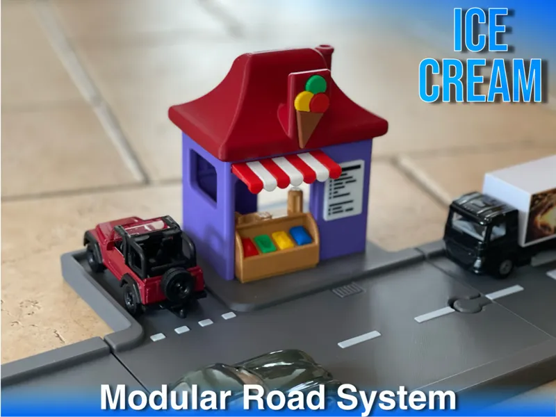 Ice Cream Bar, Toy Car 