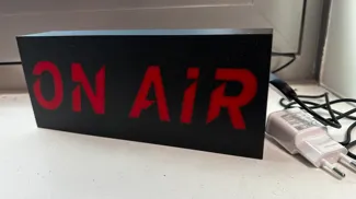 On Air light box 2 color AMS
