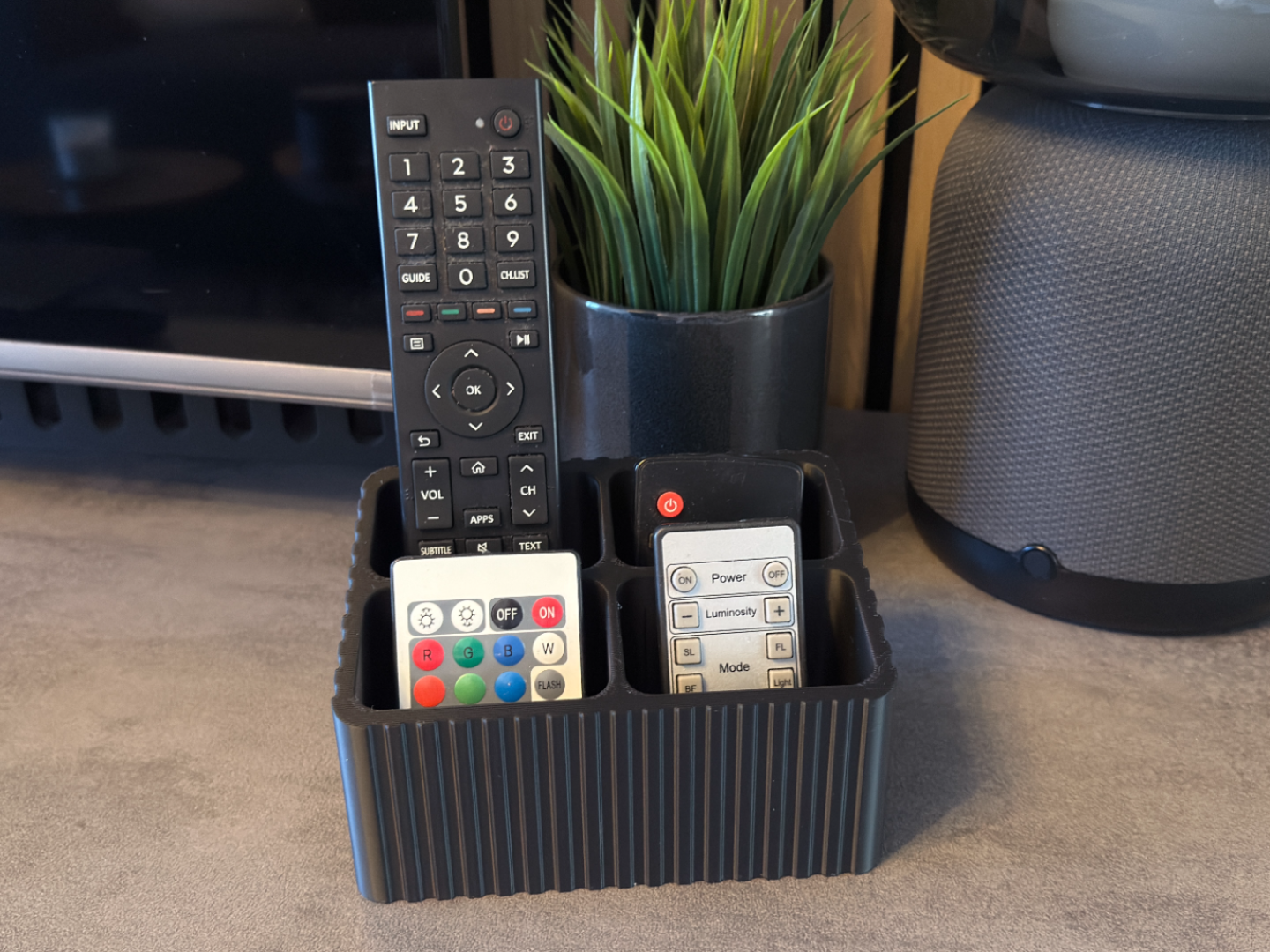 Remote Control Holder QUAD