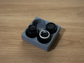 Watch 4 Loupes Organizer Gridfinity 2x2