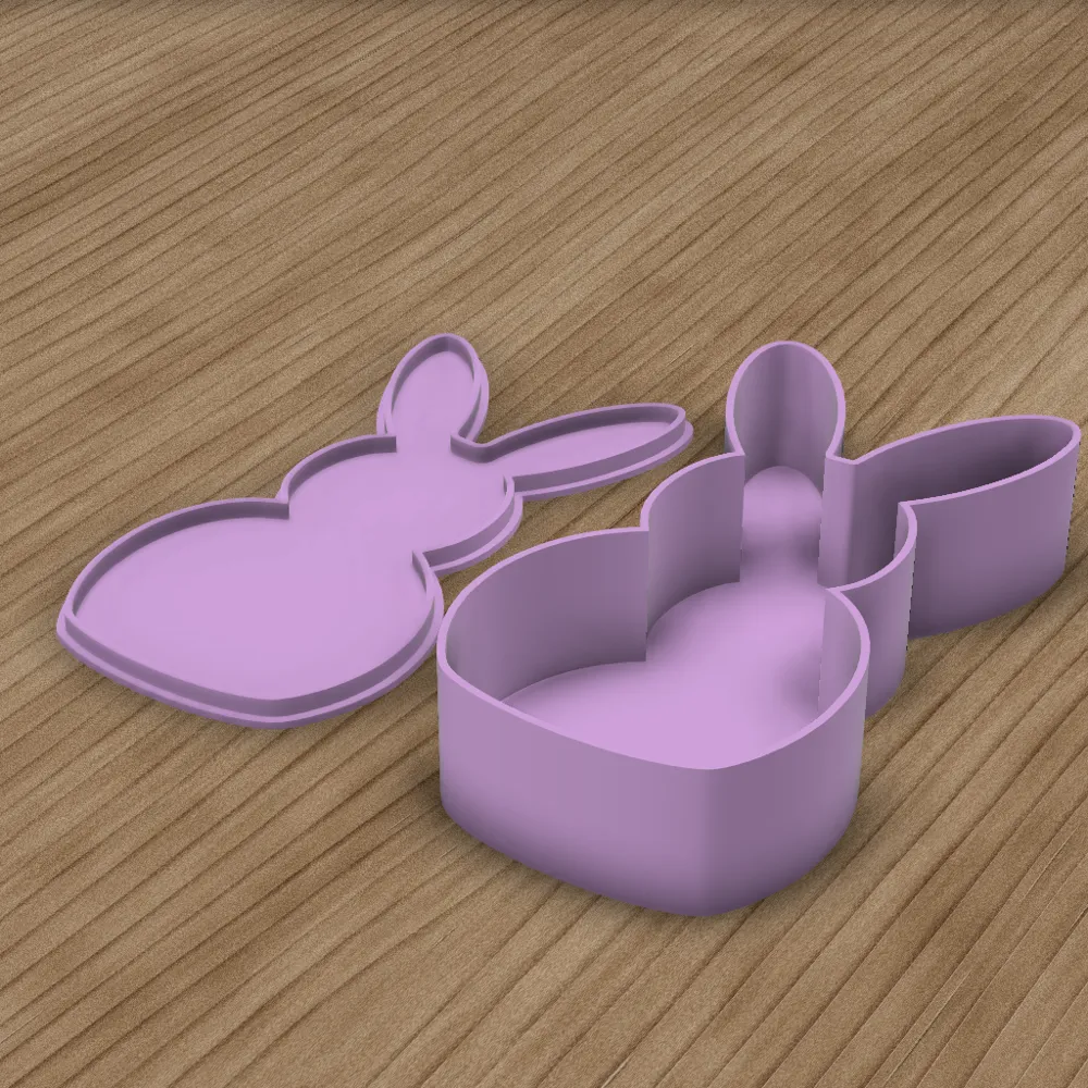 Rabbit Storage Box by Magic Studio 3D - MakerWorld