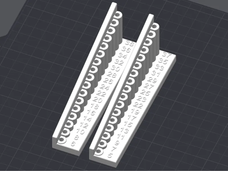 4 mm Fiber Optic Measurement Tools: 5-38mm
