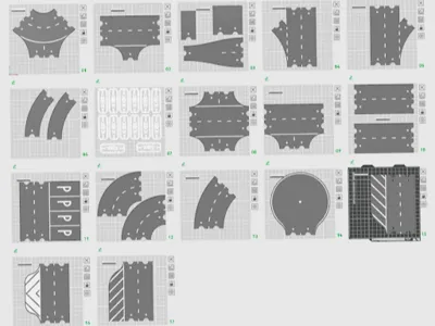 Silly streets Set 