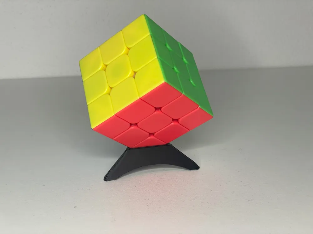 Rubik's Cube Stand - Free 3D Print Model - MakerWorld