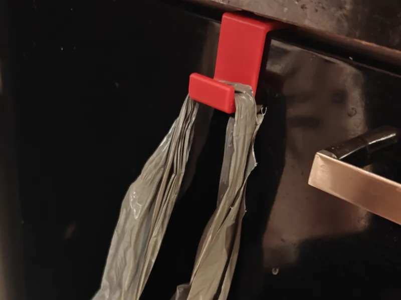 Kitchen Cabinet Door Hook for Bags,Towels,and more