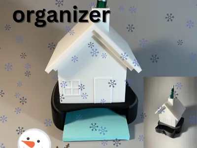 Cozy winter house organizer