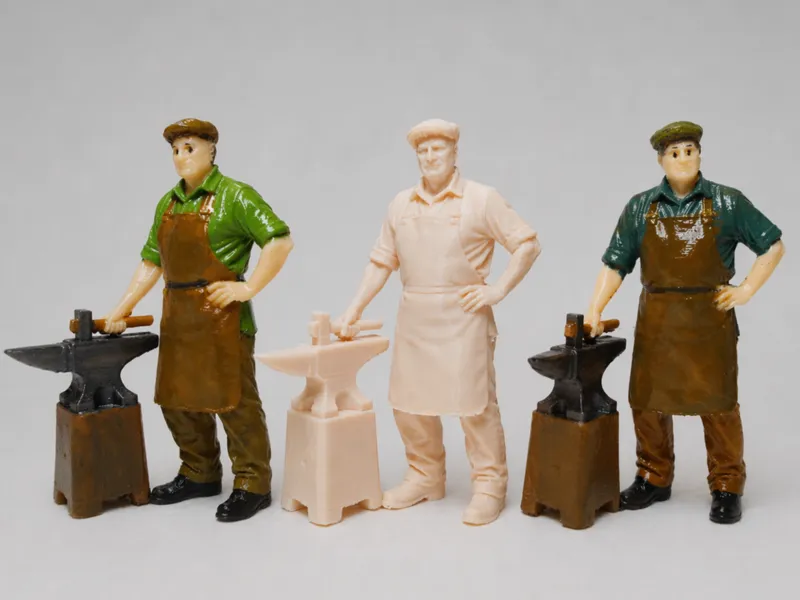 Schmiedefigur klassische Arbeitspose - LGB 1:22,5