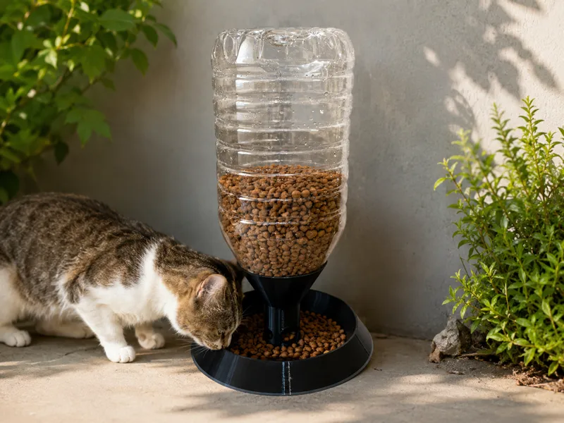 5L Bottle Pet Food Bowl – DIY Gravity Feeder