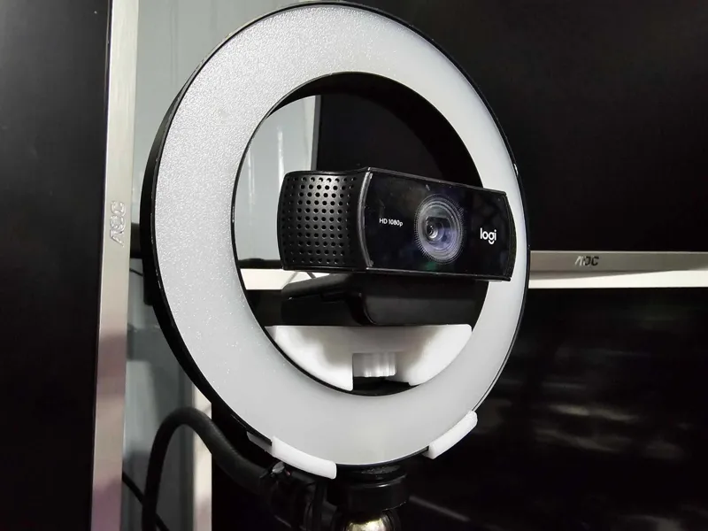 Ring Light Web Cam Mount