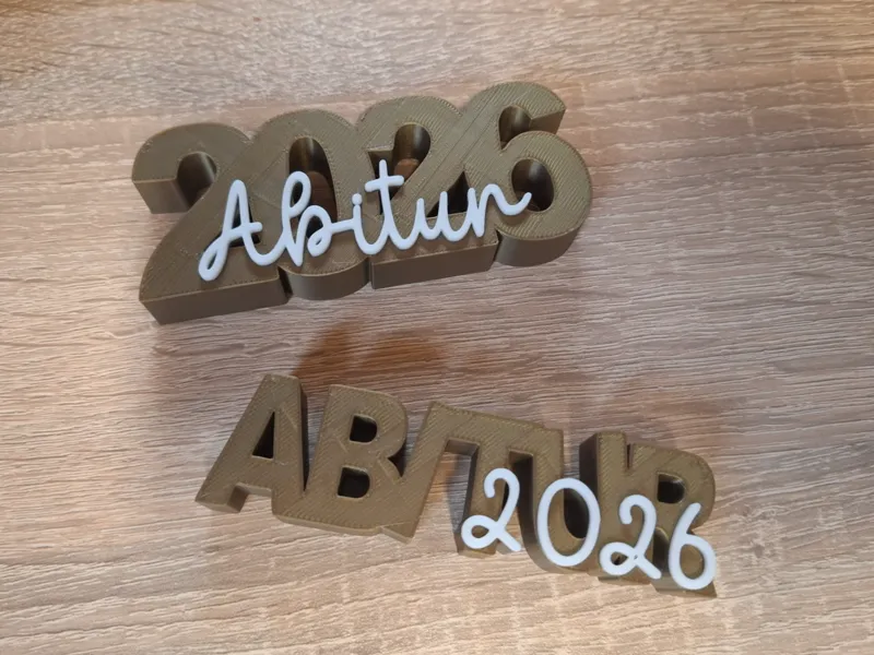 Schriftzug "Abitur 2026"