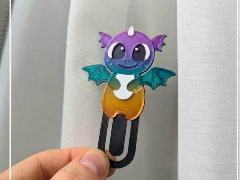 Dragon Slip-On Bookmark