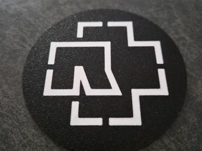 Rammstein Coaster, Music Art, Fan Art, Music Fan