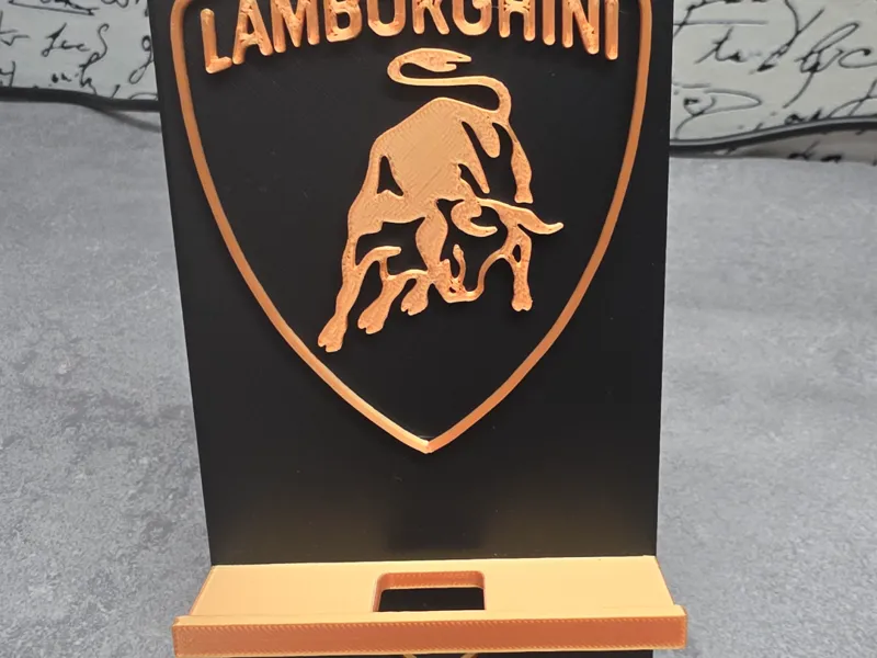 Lamborghini phone stand