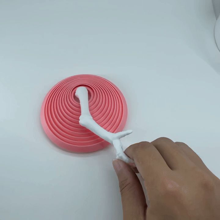 圆形指尖旋转解压玩具