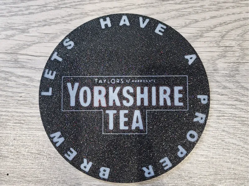Yorkshire Tea Logo Novelty Coaster