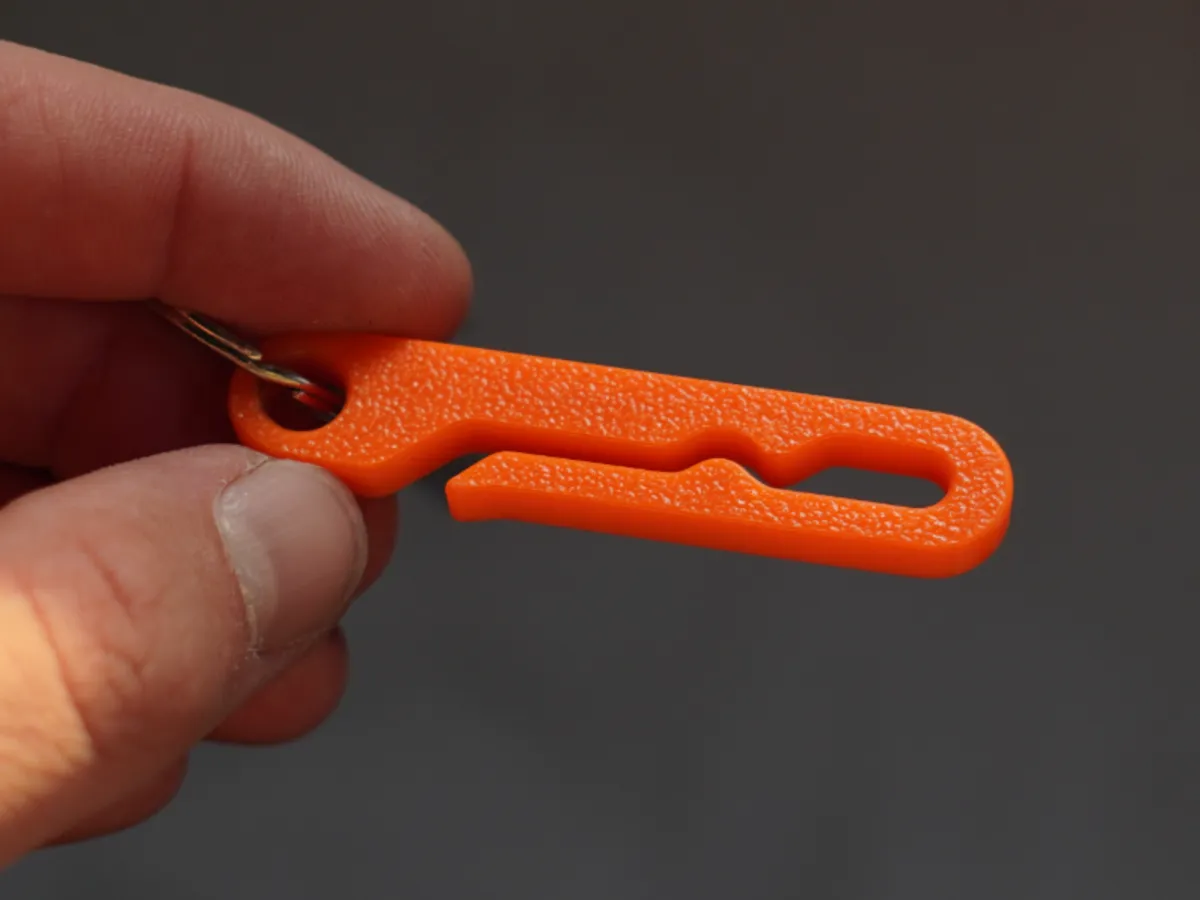 Super Useful EDC Key Clip - Keychain - Gift - 4g by BorgoTechSpace MakerWorld: Download Free 3D Models - 3D model önizlemesi