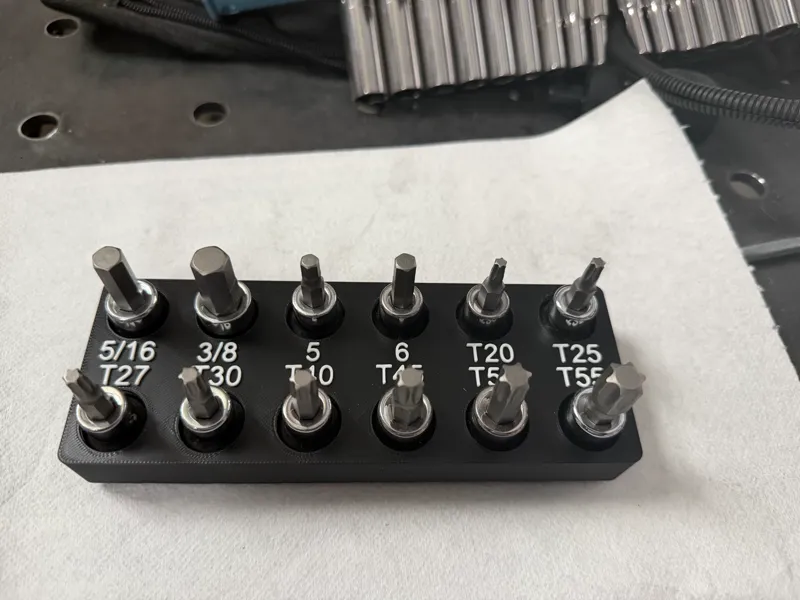 Husky 3/8 Allen and Torque bit Gridfinity
