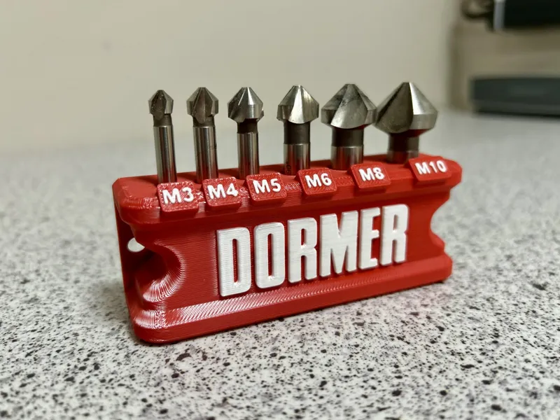 Dormer Chamfer Kit Holder