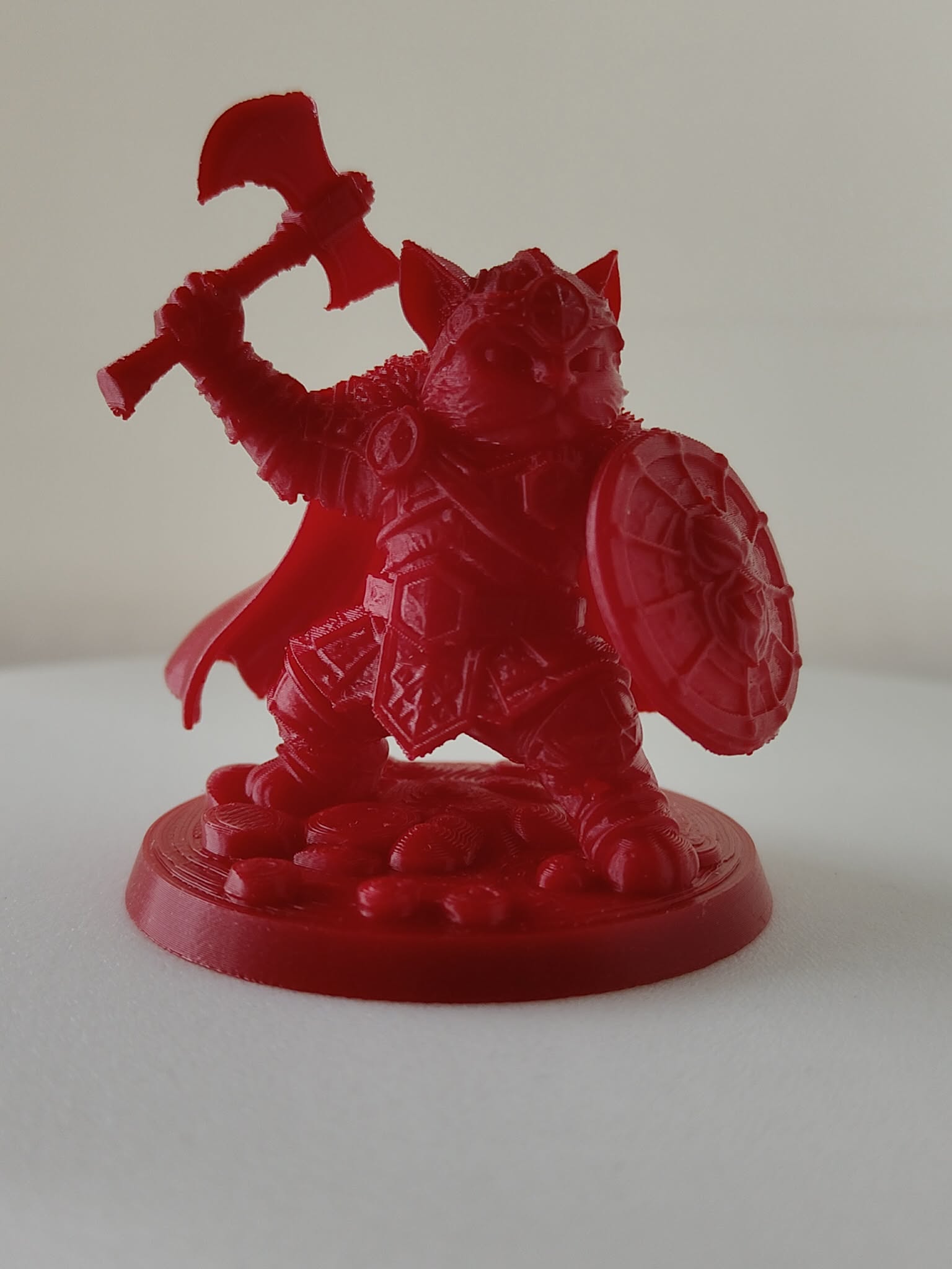 Miniatura 2 do modelo 3D Cat Warrior Prince