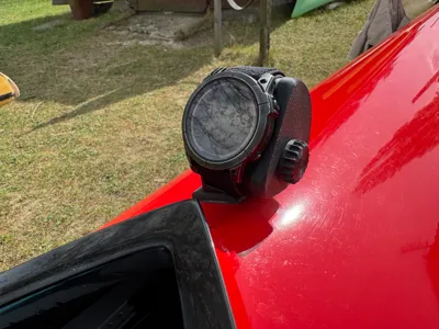 Garmin Fenix mount to Nelo Viper kayak