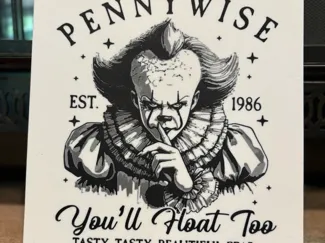 Pennywise Wall Decor Sign