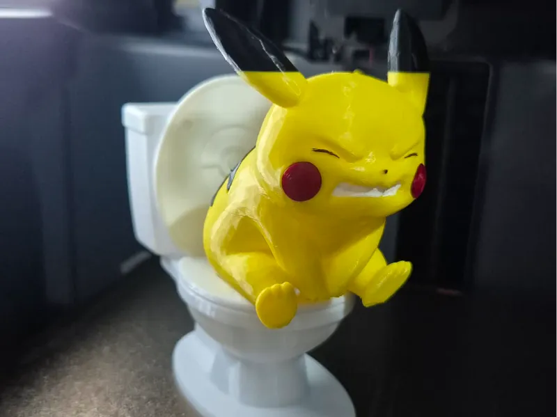 Pikapoo with tail (no AMS cheeks and stripes)