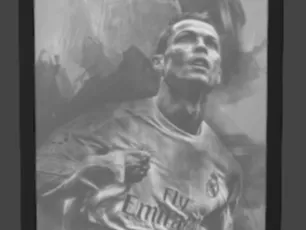 Litofanía Cristiano Ronaldo