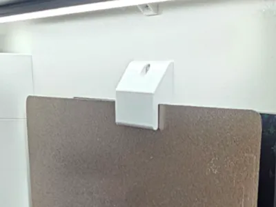 Wall mount for bulid plate for ikea pax wardrobe
