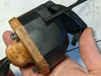 trailer plug back cover