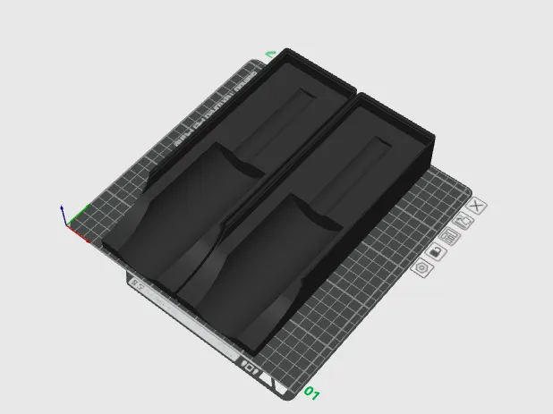 Gridfinity Rolling Pin Bin