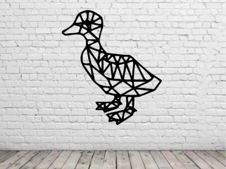 animal geometrico decoracion de pared v4