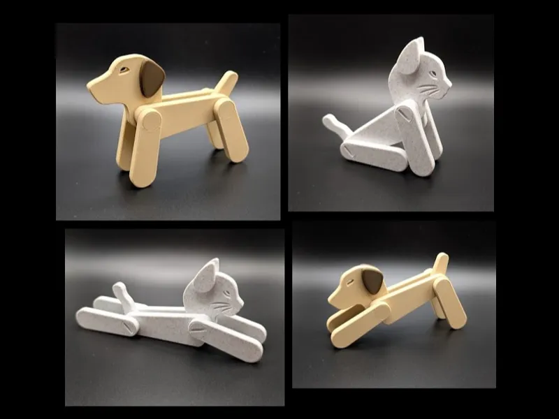 Poseable Toy Animals (No AMS)