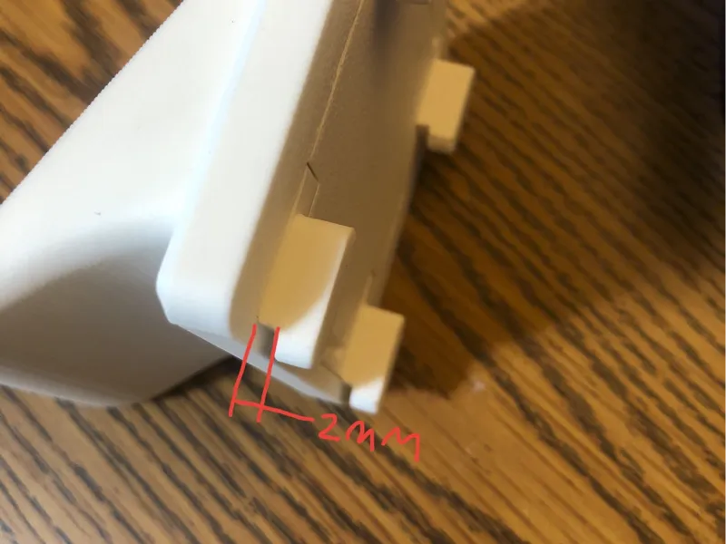 Pegs for metal skadis for ps4 controller by Orax