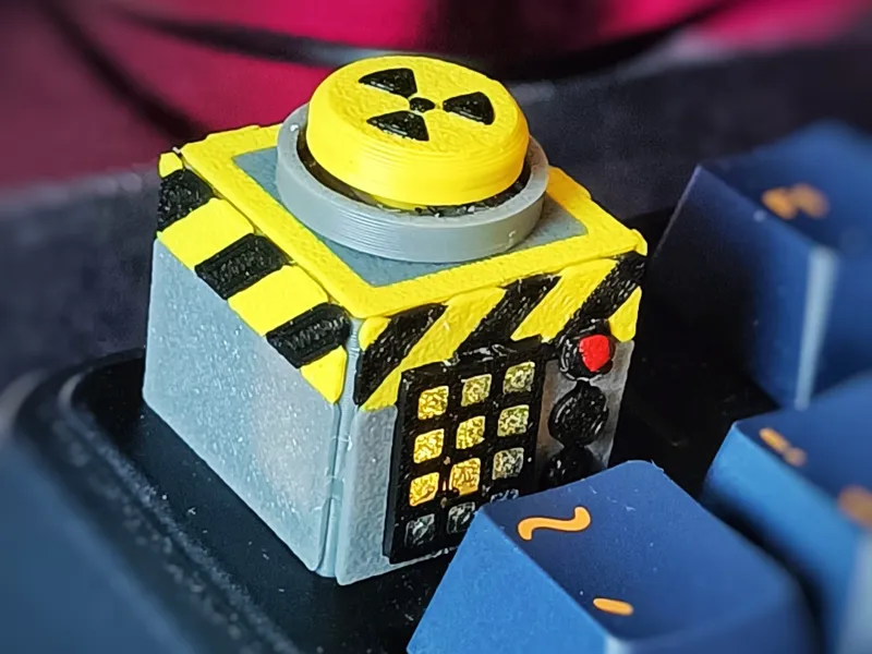 Nuclear Button Keycap