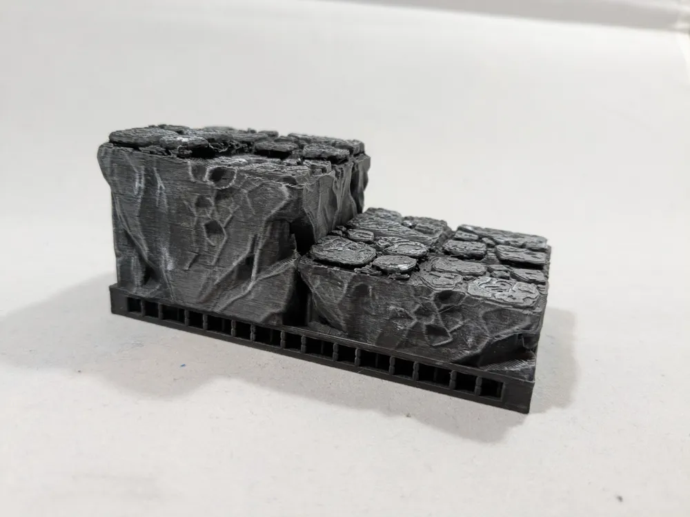 Cave stairs (OpenLOCK system) Remixed by Together 3D MakerWorld ...