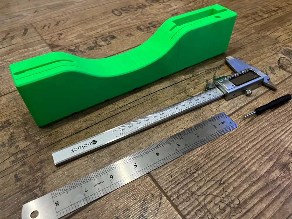 Gridfinity Calipers Gridfinity Holder for 200mm / 8 inch Calipers by mjepson - MakerWorld