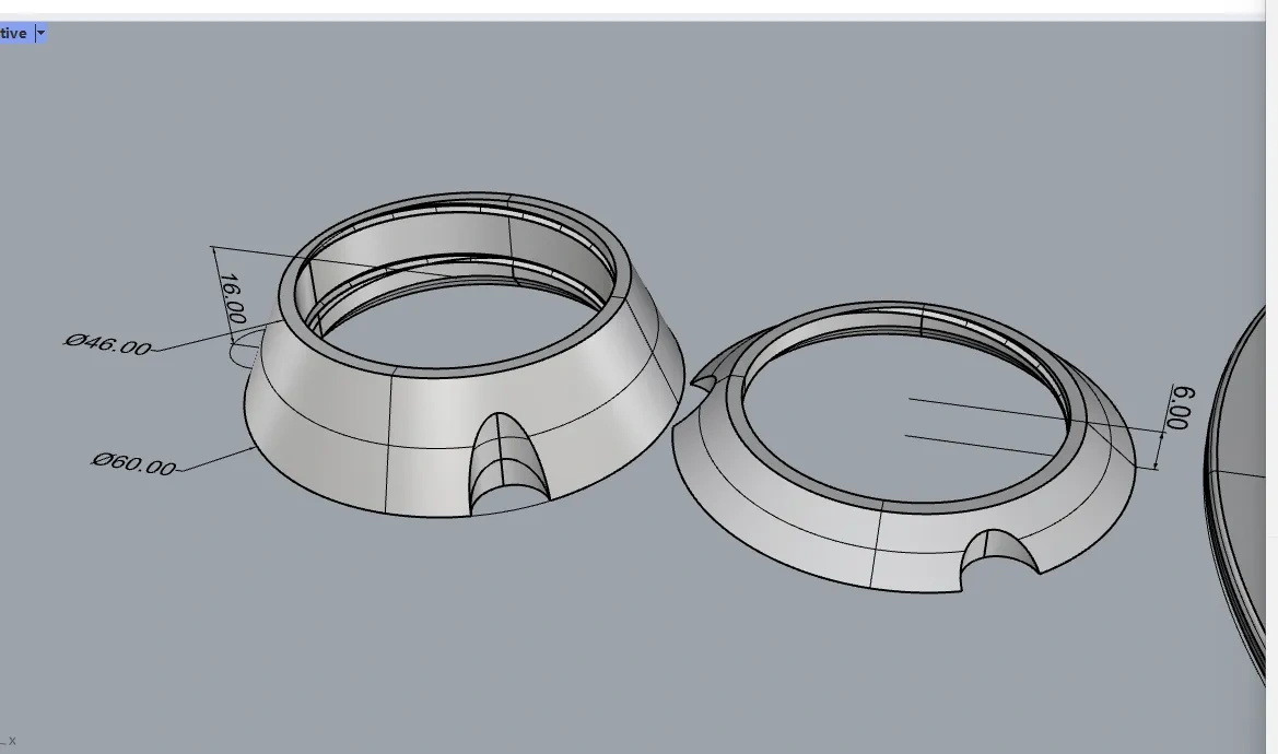Miniatura 2 do modelo 3D ams通用料盘适配器 AMS Universal Spool Adapter 小料盘转换器
