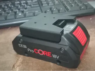 Bosch battery holder.