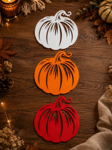 Adorno temático: Pumpkin Decoration – Fall Table Decor — vista de referencia 2