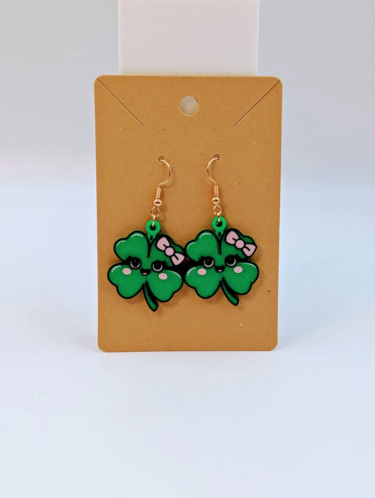 Happy Sham Earrings – A Little Luck You Can Wear! view 3
