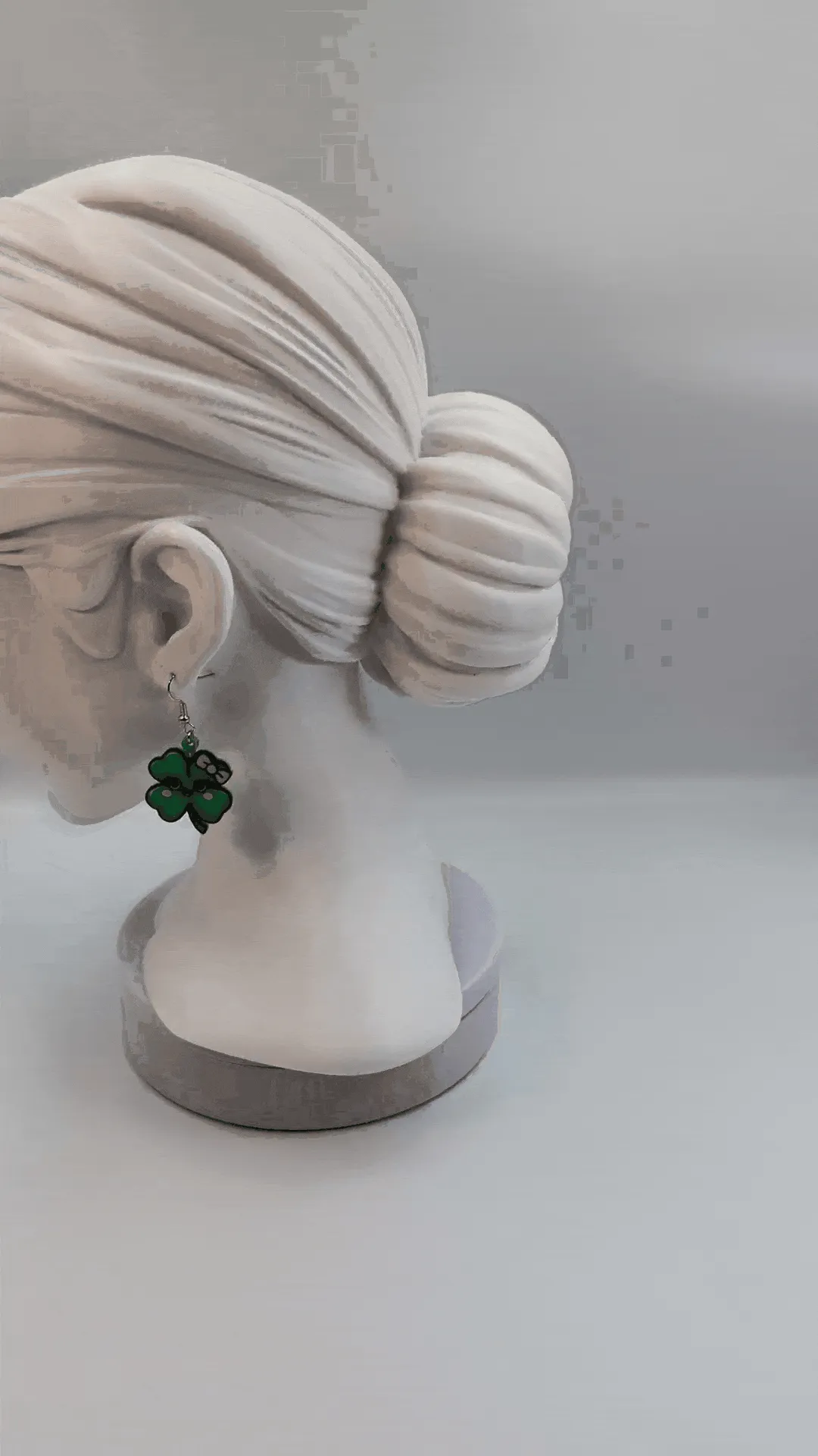 Happy Sham Earrings – A Little Luck You Can Wear! view 2