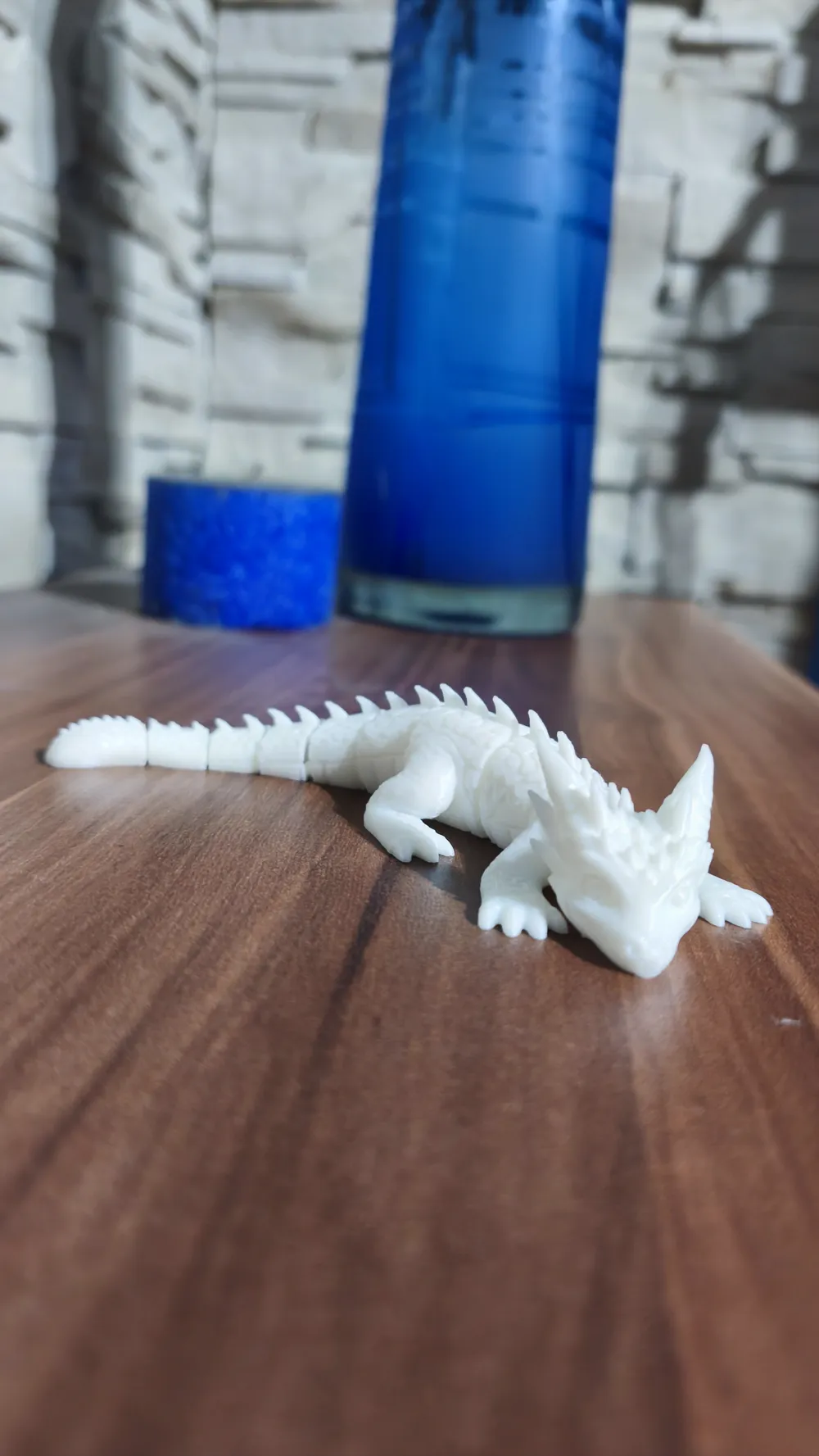 Flexi articulated dragon - Free 3D Print Model - MakerWorld