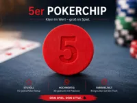 Poker Chip "5"