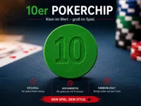 Pokerchip "10"