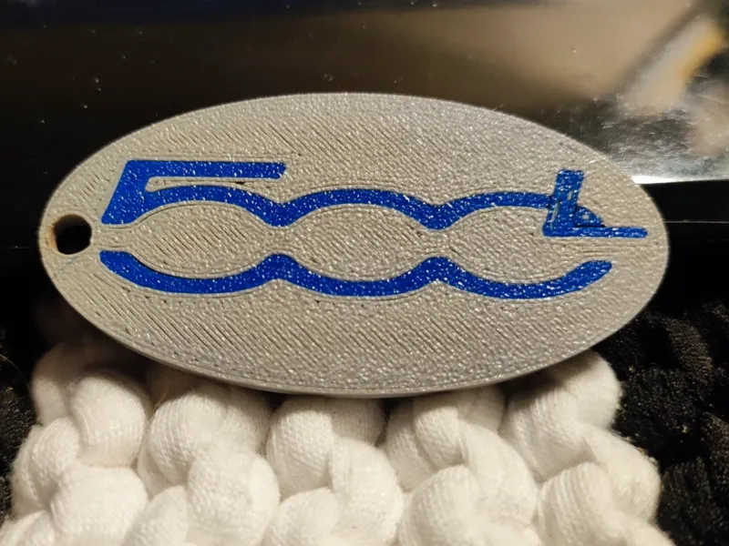 Fiat 500L key ring