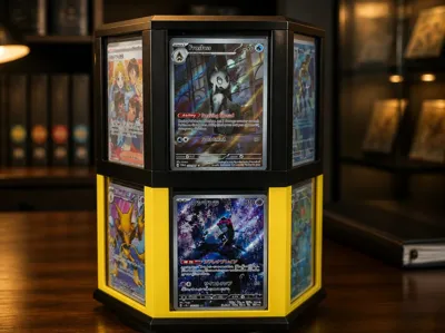 Rotating Top Loader Card Display