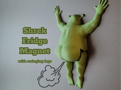 Shrek Fridge Magnet