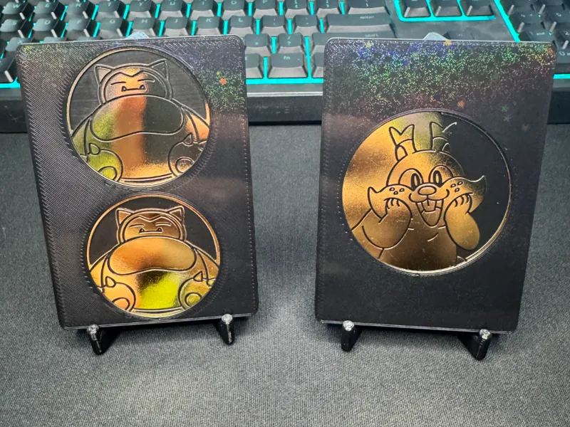 Enclosed Pokemon Coin Holder Small and Jumbo