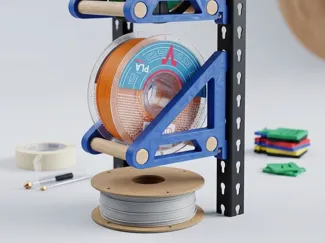 Filament rack holder