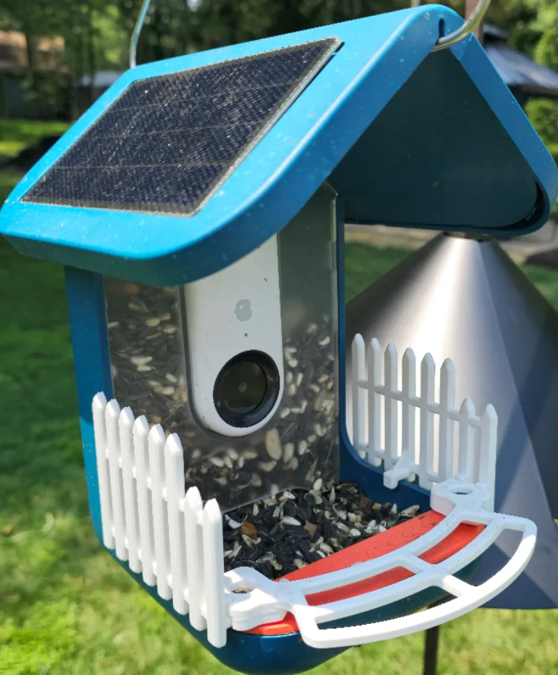 Bird Buddy Pirch and Fence Addon